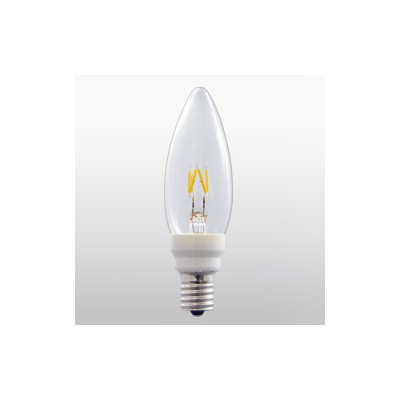 LEDフィラメント電球 調光対応 シャンデリア形 1.8W E17 Let
