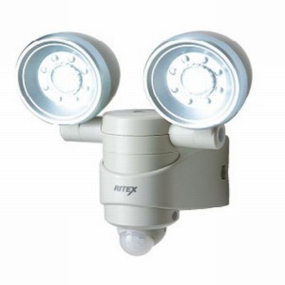 乾電池式 1W×2 LED センサーライト(LED-120)