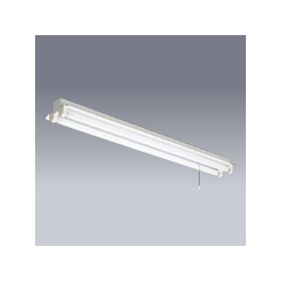 蛍光灯ベースライト 反射笠タイプ プルスイッチ付 マルチランプ形×2灯(蛍光灯別売)
