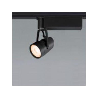 LED一体型スポットライト(ダクトレール用) ブラック JR12V50W相当 配光角:22° 電球色