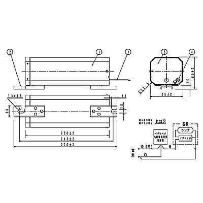 スカイビーム専用安定器 60Hz用 70形 GB型(イグナイタ内蔵器具専用)一般型 高効率 100V