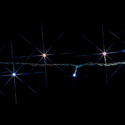LEDストリング SJシリーズ 2.2W 0.1A 2.8VA サイズ:2.5m 白/電球色