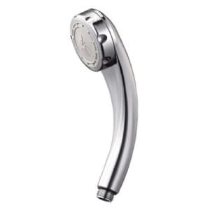 低水圧用マッサージシャワーヘッド バスルーム用 シャワーヘッドアダプターセット3付 クロムメッキ(光沢)仕上げ