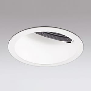 LEDウォールウォッシャー M形 埋込穴φ150 セラミックメタルハライド100Wクラス 高効率タイプ 広拡散配光 連続調光 本体色:オフホワイト 電球色タイプ 3000K