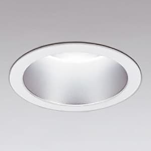 LEDダウンライト M形 防雨仕様 埋込穴φ150 FHT42W×3灯クラス 配光角:59° 連続調光 本体色:オフホワイト 電球色タイプ 3000K