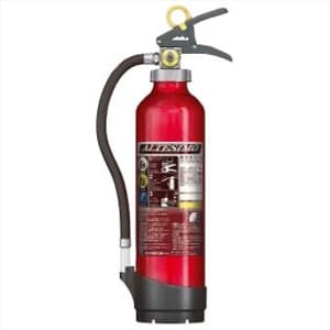 アルミ製蓄圧式粉末ABC消火器 《アルテシモ》 業務用 総質量約2.9kg リサイクルシール付