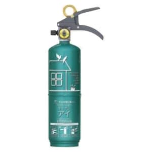 住宅用強化液(中性)消火器 《キッチンアイ》 蓄圧式 総質量約2.2kg リサイクルシール付 エメラルドグリーン