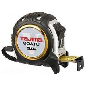 コンベックス 剛厚Gロック-25 スチール剛厚テープ 長さ5.0m 尺相当目盛付(182/33m) 両面目盛 ロックタイプ