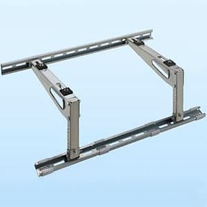 PCキャッチャー 傾斜屋根用 幅・奥行き広めタイプ 傾斜勾配13〜30° 溶融亜鉛メッキ仕上げ 《goシリーズ》