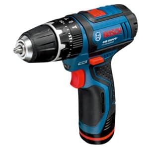 バッテリー振動ドライバードリル 軽量1.0kg DC10.8V 1.3Ahリチウムイオンバッテリー 20段階トルク調整クラッチ LEDライト、キャリングケース、充電器付