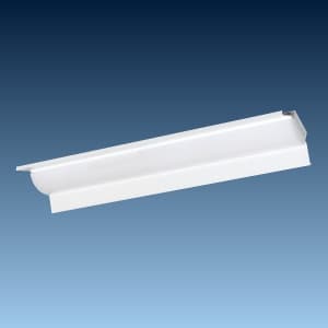 交換形LEDベースライト 《スマートユニット》20形 直付形 笠付形 1600lmタイプ FHF16形1灯器具相当 昼白色 連続調光・固定出力兼用