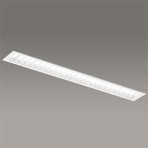 LEDベースライト 《LEDZ SDシリーズ SOLID TUBELite》 40Wタイプ 埋込タイプ 白ルーバ形 一般タイプ 6000lmタイプ Hf32W×2灯高出力型器具相当 昼白色 非調光タイプ
