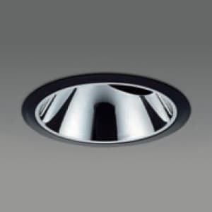 LEDダウンライト 電球色 φ50 12Vダイクロハロゲン85W形60W相当 埋込穴φ100mm 配光角18度 電源別売 グレアレス ユニバーサルタイプ ブラック