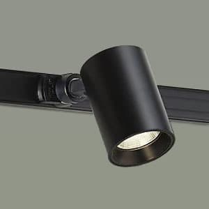 LEDスポットライト プラグタイプ 12Vダイクロハロゲン50Wタイプ 電球色 非調光タイプ 天井付・壁付兼用 ブラック