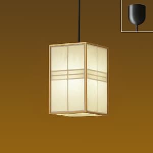 LED和風小型ペンダントライト 電球色 非調光タイプ E17口金 白熱灯60Wタイプ 引掛シーリング取付式