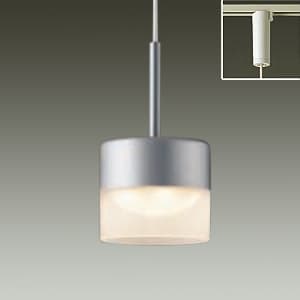 LEDペンダントライト 電球色 非調光タイプ 白熱灯60Wタイプ ダクト取付専用 ポリカーボネート製セード
