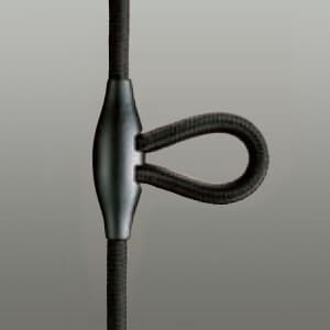 コード調節器 ペンダントライト用 径φ20 長60mm 2.5kgまで 黒