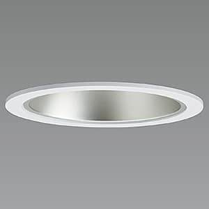 LED一体型ダウンライト ベースタイプ 調光対応 ダイクロミラーハロゲン50W相当 電球色 配光角度38° 天井切込穴φ75mm 半鏡面コーンタイプ