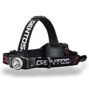 LEDヘッドライト 耐塵・耐水タイプ 白色LED×1灯 250lm W79.7×H34.5×D31.9mm 単4形アルカリ電池×4本付