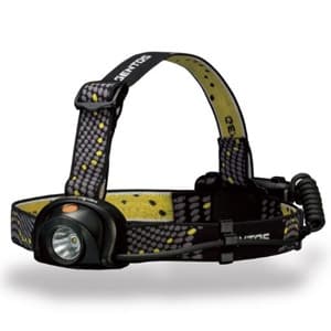 LEDヘッドライト 《ヘッドウォーズ》 防滴タイプ 白色LED×1灯 230lm W56×H50×D28mm 単3形アルカリ電池×3本付