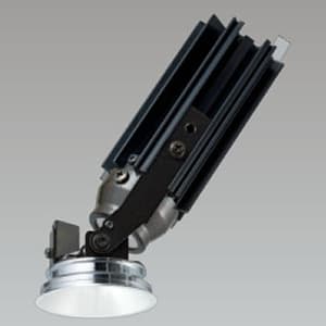 LED一体型ダウンライト アジャスタブルタイプ ダイクロハロゲン50W相当 温白色 配光角度22° 白色コーンタイプ 電源別売