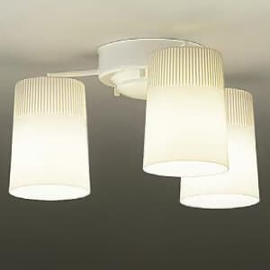 LEDシャンデリア ランプ付 白熱灯60W×3灯相当 非調光タイプ 6.6W×3灯 口金E26 電球色タイプ