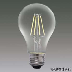LEDフィラメント電球 クリアタイプ 一般電球40形相当 電球色 E26口金 調光器対応