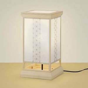 LED和風スタンドライト 《宿灯》 LEDランプ交換可能型 電球色 口金E26 スイッチ付