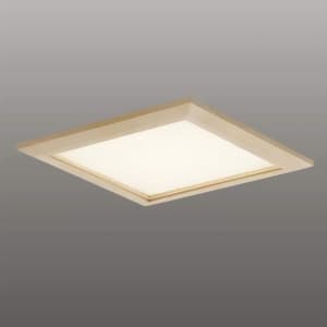 LED一体型和風ベースライト ON-OFFタイプ 埋込穴□275mm AC100〜254V対応 電球色