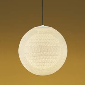 LED和風ペンダントライト 《玉響 TAMAYURA》 LEDランプ交換可能型 白熱球100W相当 電球色 口金E26 引掛シーリング付