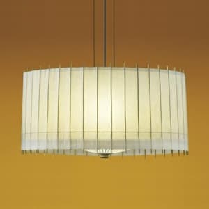 LED和風ペンダントライト 《古都里 KOTORI》 LEDランプ交換可能型 直付専用 白熱球60W相当 電球色 口金E26