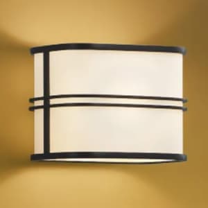LED和風ブラケットライト LEDランプ交換可能型 壁付専用 白熱球40W相当 電球色 口金E17 黒色 《民芸シリーズ》
