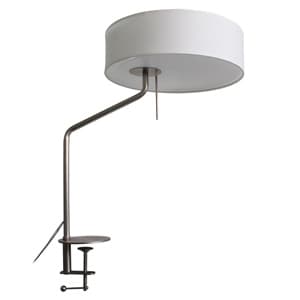 LEDクランプライト 《LED Capella》 クランプ式 白熱電球60W相当 プルスイッチ付 ホワイト