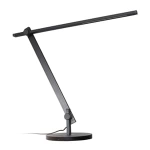 LEDデスクランプ 《LED Sabel》 電球色 白熱電球50W相当 ボタンタッチスイッチ付 ダークグレー