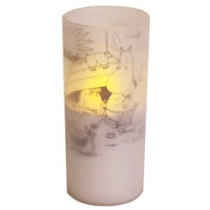 LEDキャンドル 《Cuore moomin LED candle》 電池式 ブロウスイッチ付 ホワイト