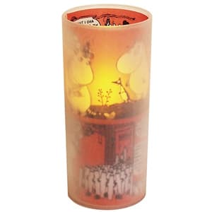 LEDキャンドル 《Cuore moomin LED candle》 電池式 ブロウスイッチ付 ピンク