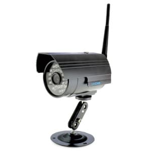 Wi-Fi対応ネットワークカメラ 《スマ見えCAM》 屋外対応 防水タイプ パソコン接続不要 ACアダプタ付属