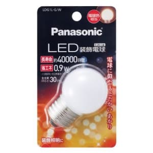 LED装飾電球 G形タイプ 7W相当 電球色相当 全光束30lm E26口金