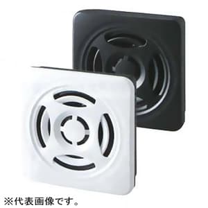 薄型MP3再生報知器 パネル・壁面取付両用 大音量タイプ 定格電圧DC12-24V 最大87dB □75mm NPNトランジスタ対応 オフホワイト