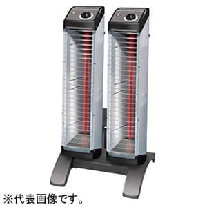 遠赤外線暖房機 《セラムヒート》 床置スリム形 ツインタイプ 工場・作業所用 単相200V 電源コード別売