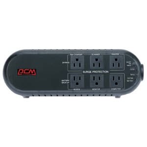 無停電電源装置 テーブルタップタイプ 常時商用給電方式 出力コンセント6個 出力容量700VA/350W 専用電源管理ソフトウェア付