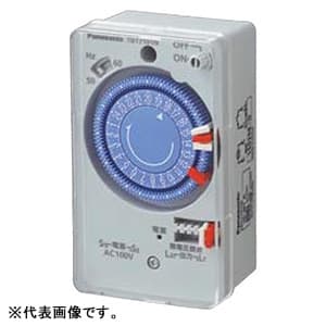 24時間式タイムスイッチ ボックス型 交流モータ式 AC100V用 同一回路