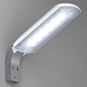 LED一体型防犯灯 10VAタイプ FL20W相当 昼白色 防雨型 壁面・ポール取付兼用