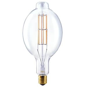LED電球 《Siphon Grande》 フィッシャーマン形 40W相当 全光束450lm 暖系電球色 E39口金 調光器対応