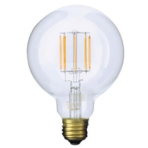 LED電球 《Siphon》 ボール95形 30W相当 全光束400lm 暖系電球色 E26口金 調光器対応