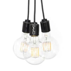 LEDペンダントライト 《blanc2 Flare》 3灯タイプ 引掛シーリング専用 E26口金 電球別売
