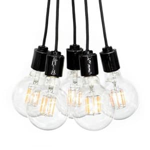 LEDペンダントライト 《blanc2 Flare》 5灯タイプ 引掛シーリング専用 E26口金 電球別売