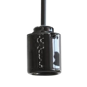 LEDペンダントライト 《blanc2 Simple》 ライティングレール取付専用 E26口金 電球別売 黒