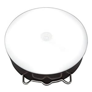 LEDセンサーライト 屋内専用 マルチタイプ 電池式 電球色 ダークブラウン