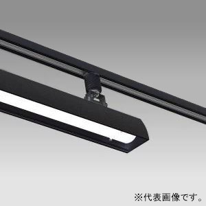 LEDベースライト 《リビアーノ -LIVIANO-》 600mmタイプ ライティングレール取付タイプ 電球色相当 可動範囲150° 黒